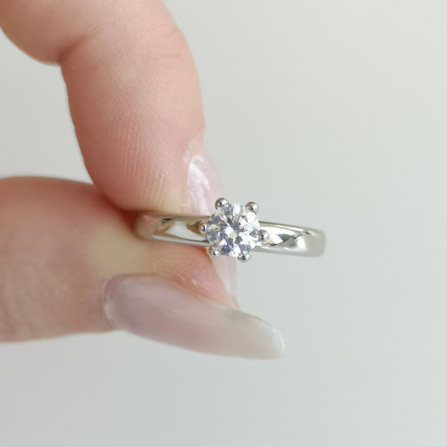 Ring 01, 18K Vitguld