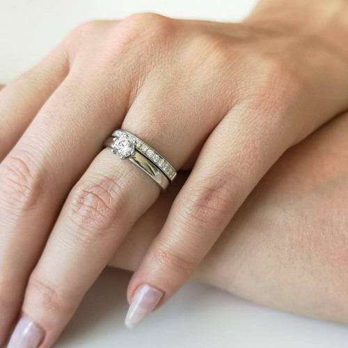 Renfana, 18K Vitguld