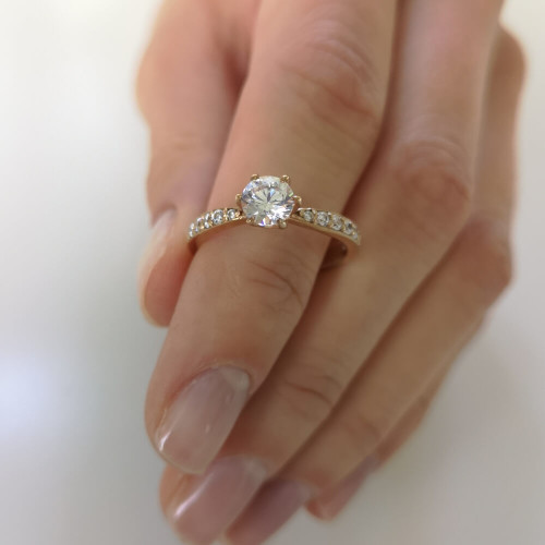 Malva, 18K Rödguld
