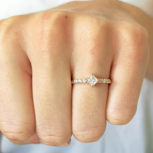 copy of Ring 01, 18K Vitguld
