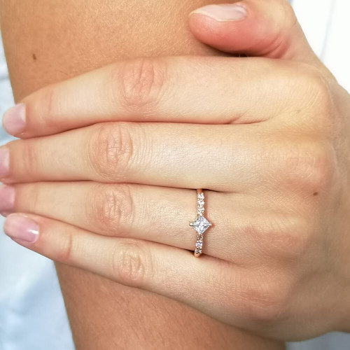 copy of Ring 01, 18K Vitguld