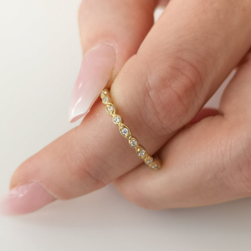 Ängsvingel, 18K Rödguld