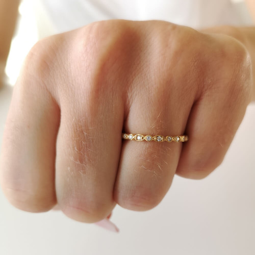 Ängsvingel, 18K Rödguld