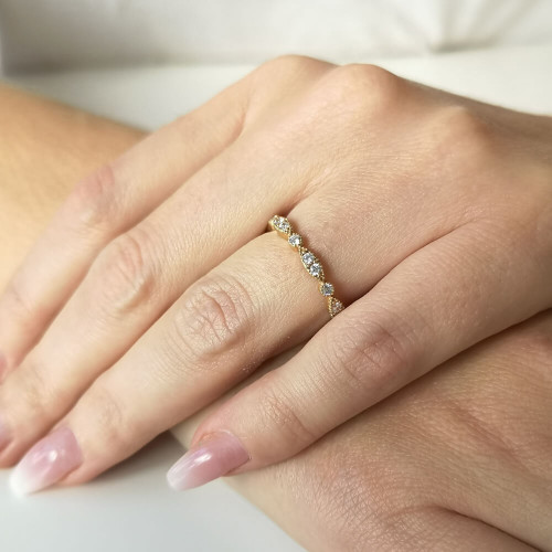 copy of Ring 01, 18K Vitguld