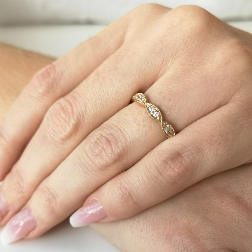 copy of Ring 01, 18K Vitguld