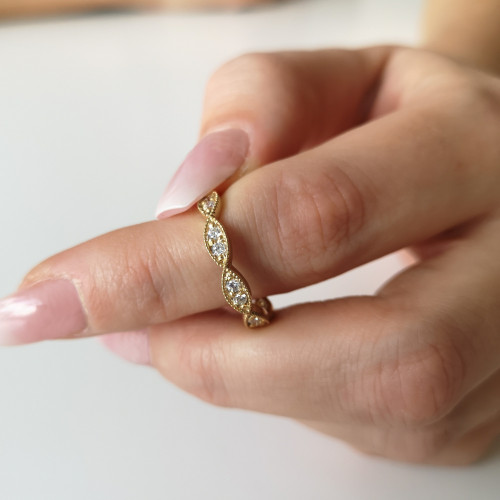 Fläder, 18K Rödguld