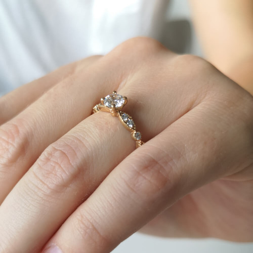 copy of Ring 01, 18K Vitguld