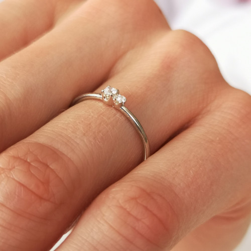 Backsippa, 18K vitguld