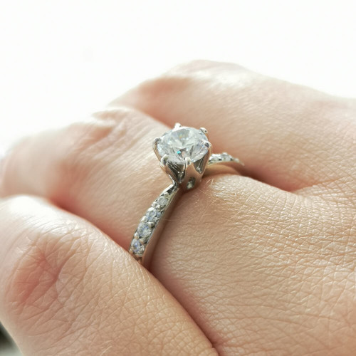 Ring 05, 18K Vitguld