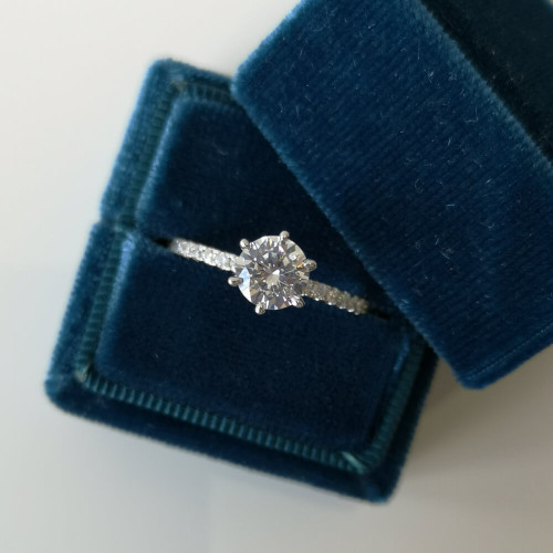 Ring 07, 18K Vitguld