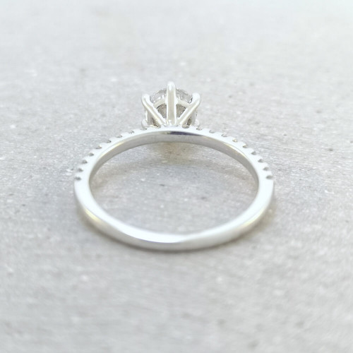Kornell, 18K Vitguld