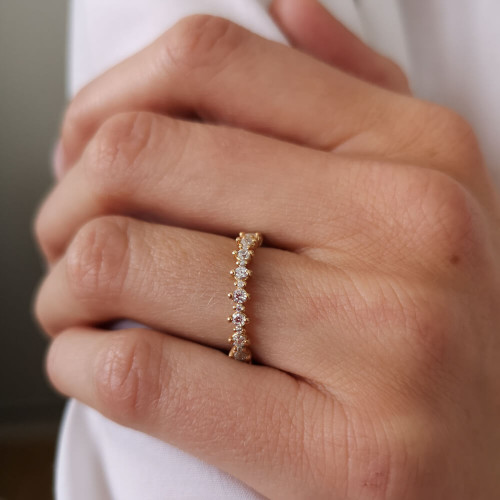 copy of Ring 01, 18K Vitguld
