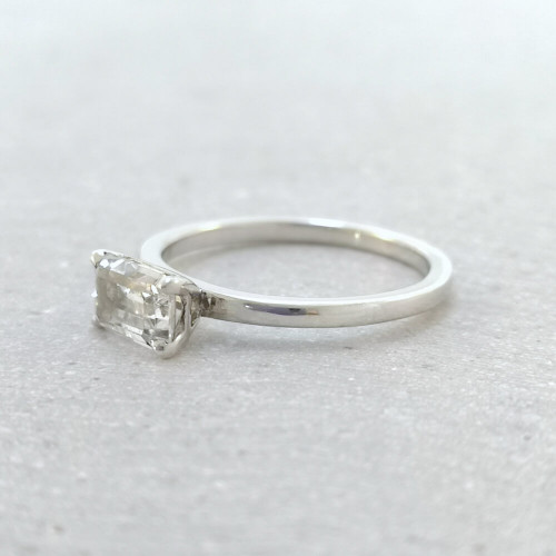Amarant, 18K Vitguld