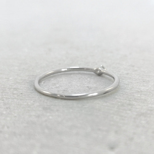 Vitsippa, 18K vitguld
