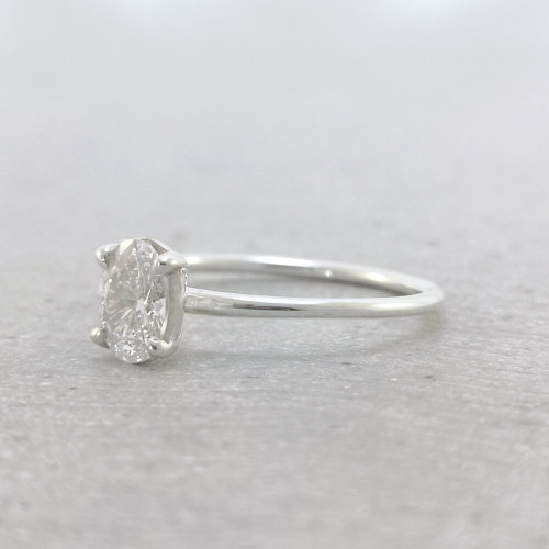 Höstaster, 18K Vitguld