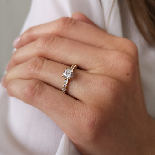 copy of Ring 01, 18K Vitguld