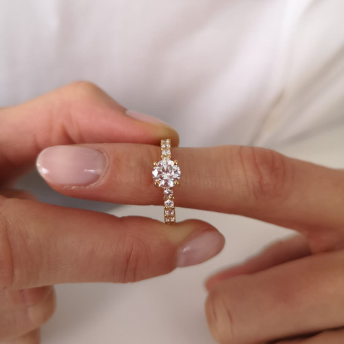 copy of Ring 01, 18K Vitguld