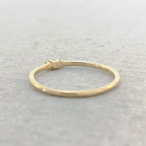 Fjällsippa, 18K rödguld