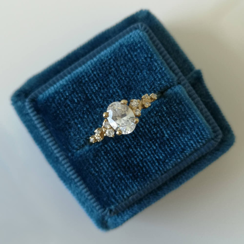 Aftonstjärna, 18K rödguld