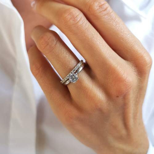 Linnea, 18K Vitguld