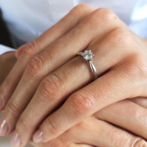 Linnea, 18K Vitguld