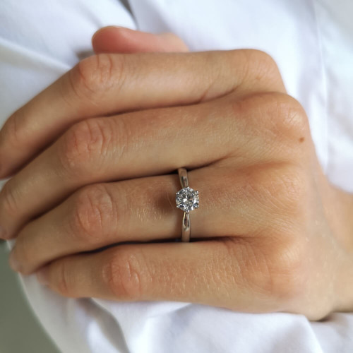Linnea, 18K Vitguld