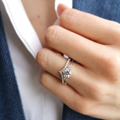 Majviva, 18K Vitguld