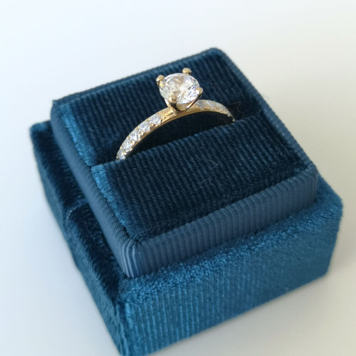 Sidenört, 18K Rödguld