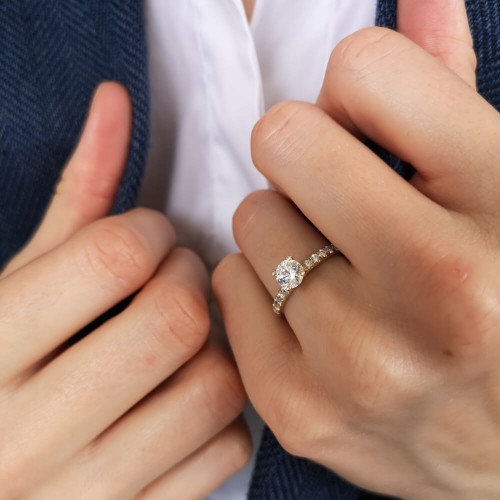 copy of Ring 01, 18K Vitguld
