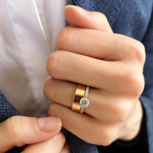 copy of Ring 01, 18K Vitguld
