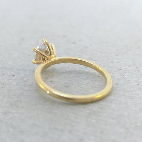 Blåklint, 18K Rödguld