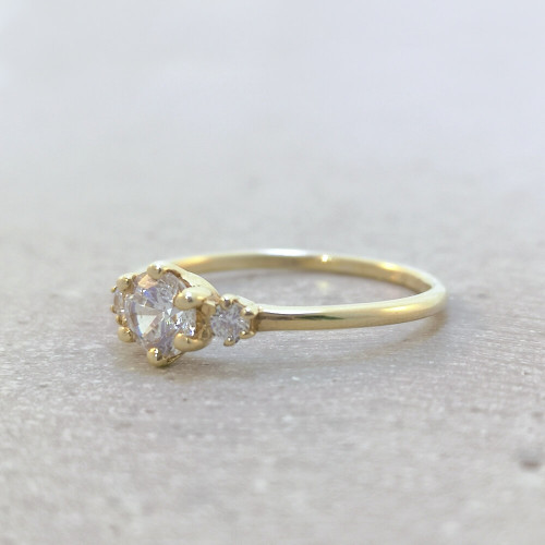 Viol, 18K rödguld