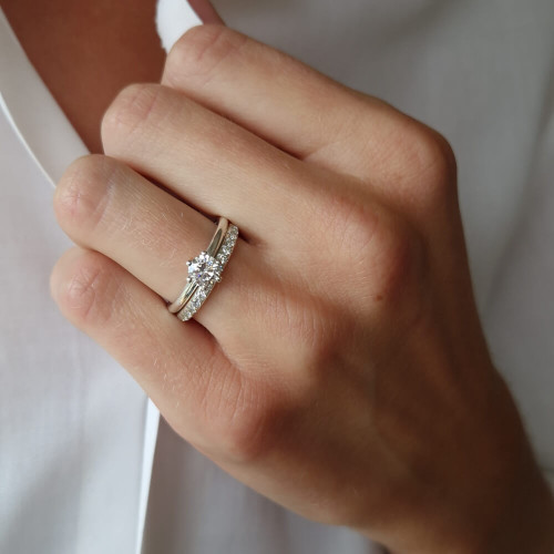 Gillenia, 18K Vitguld