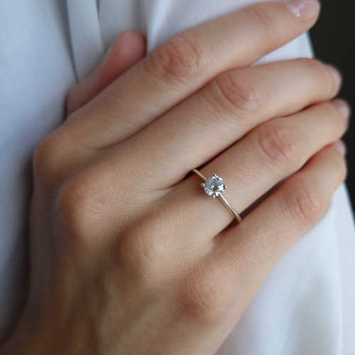 Ring 16, 18K Vitguld