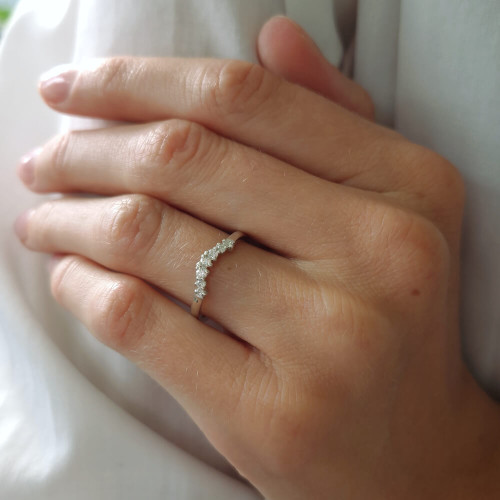 Eternell, 18K Vitguld