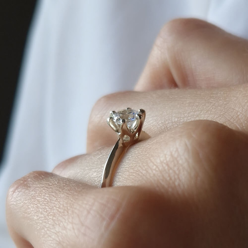 Havtorn, 18K Vitguld