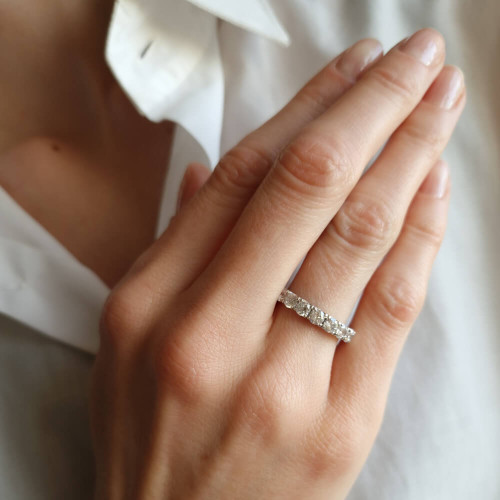 Aster, 18K Vitguld