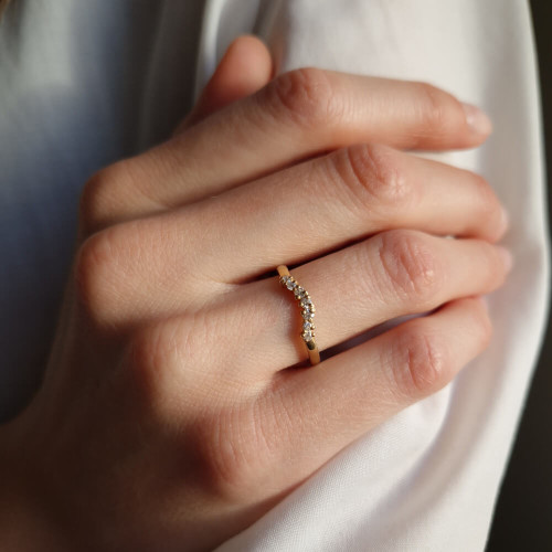 copy of Ring 01, 18K Vitguld