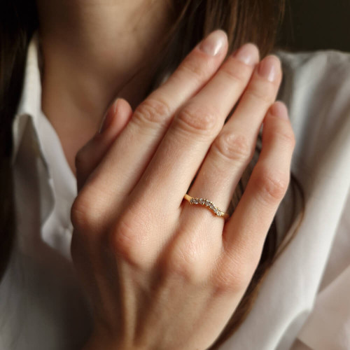 copy of Ring 01, 18K Vitguld