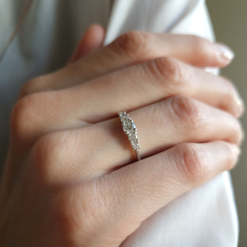 Gullviva, 18K vitguld