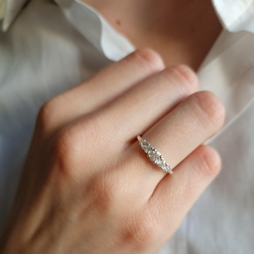 Gullviva, 18K vitguld