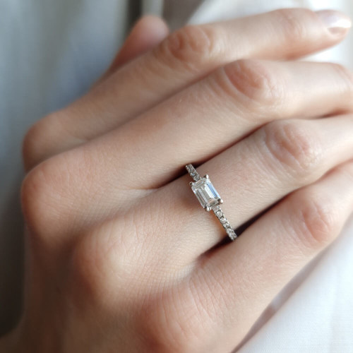 Ring 19, 18K Vitguld