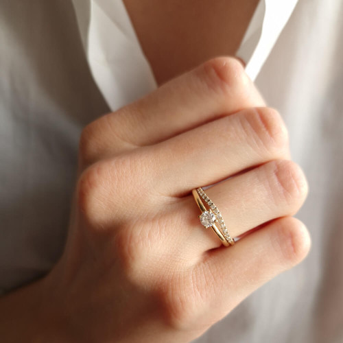 copy of Ring 01, 18K Vitguld