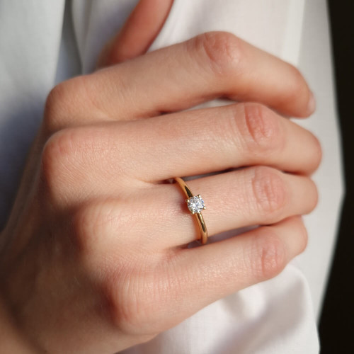copy of Ring 01, 18K Vitguld