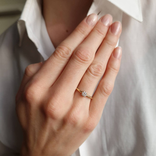 copy of Ring 01, 18K Vitguld