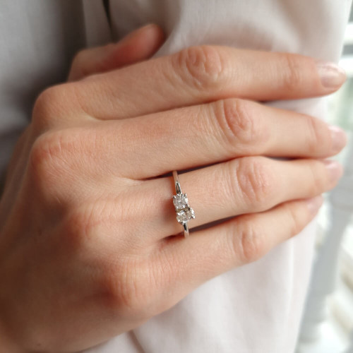 Sandvita, 18k vitguld