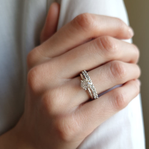 Ring 06, 18K Vitguld