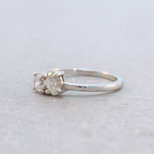 Sandvita, 18k vitguld