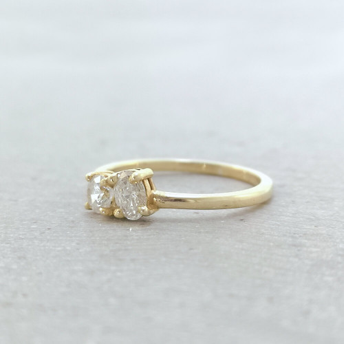 Sandvita, 18k rödguld