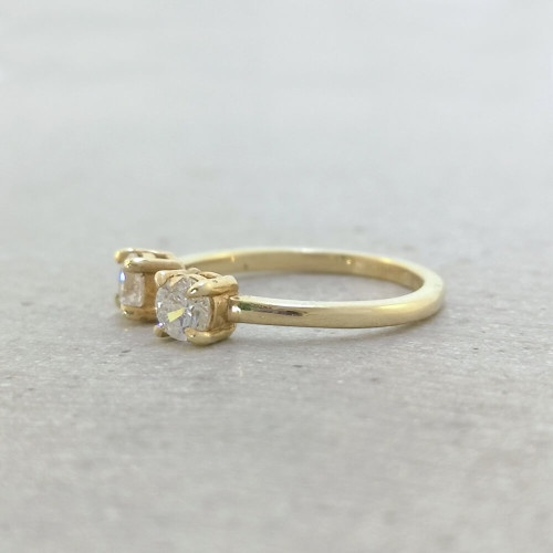Fjällviol, 18k rödguld